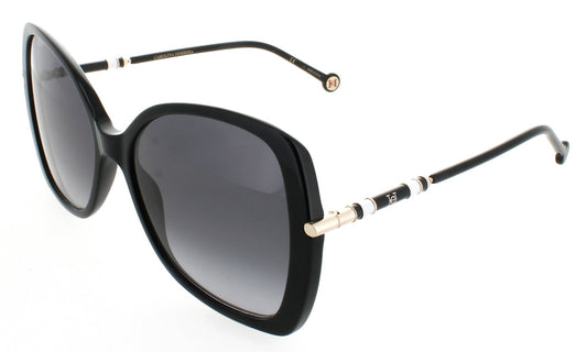 CAROLINA HERRERA CH 0025/S Frame BLACK Lens DARK GREY