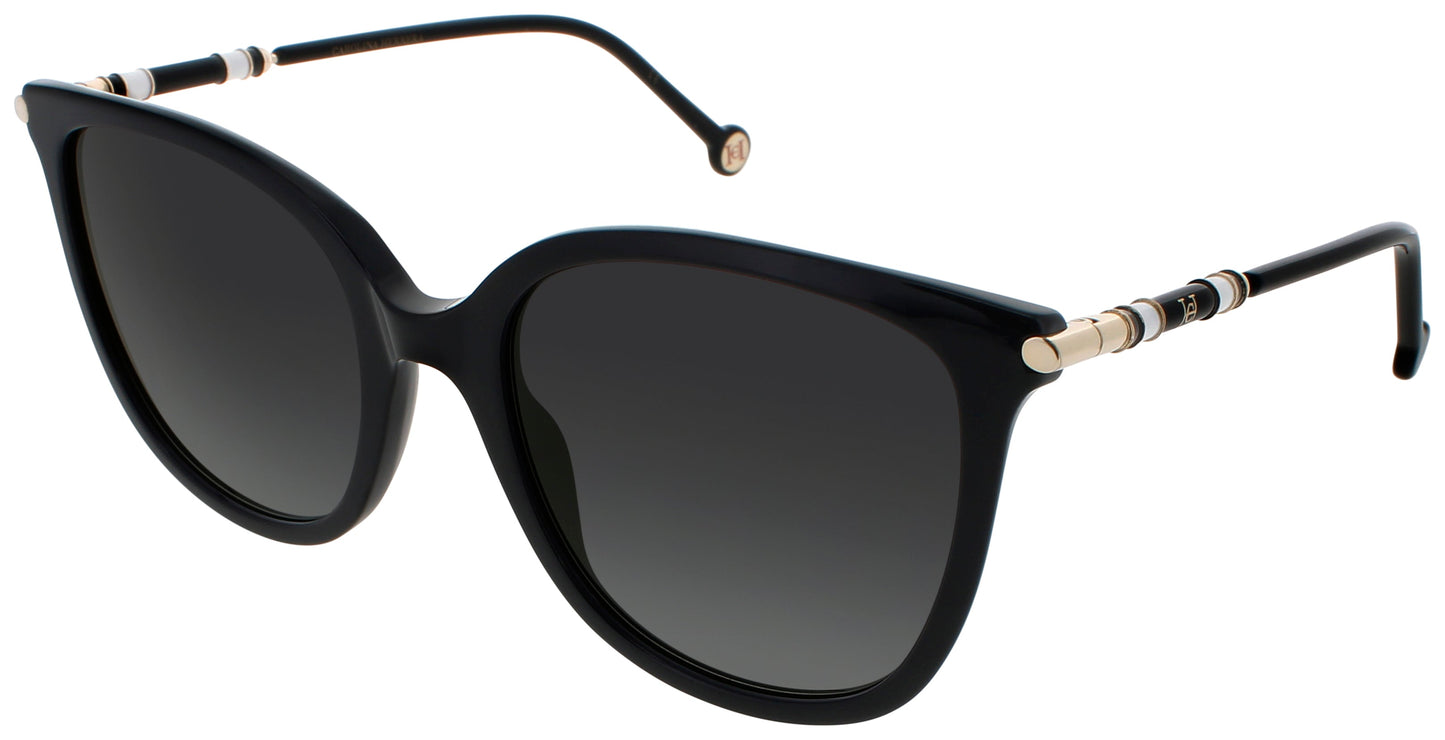 CAROLINA HERRERA CH 0023/S Frame BLACK Lens DARK GREY GRADIENT