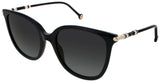 CAROLINA HERRERA CH 0023/S Frame BLACK Lens DARK GREY GRADIENT