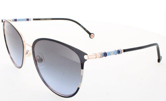 CAROLINA HERRERA CH 0029/S Frame GOLD BLUE Lens GREY AZURE