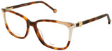 CAROLINA HERRERA CH 0055 Frame HAVANA IVORY Lens DEMO