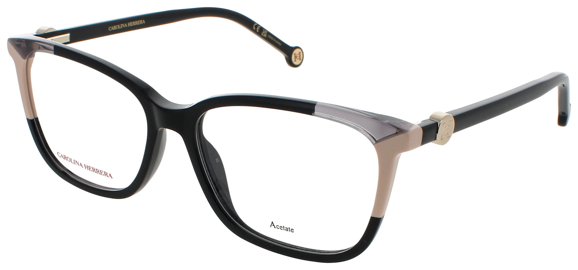 CAROLINA HERRERA CH 0055 Frame BLACK NUDE Lens DEMO