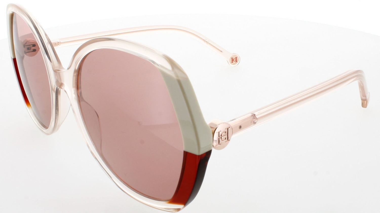 CAROLINA HERRERA CH 0051/S Frame NUDE BEIGE Lens BURGUNDY