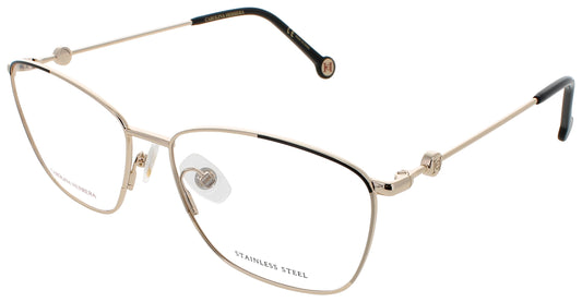 CAROLINA HERRERA CH 0060 Frame GOLD BLACK Lens DEMO
