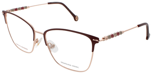 CAROLINA HERRERA CH 0040 Frame BURGUNDY COPPER GOLD Lens DEMO