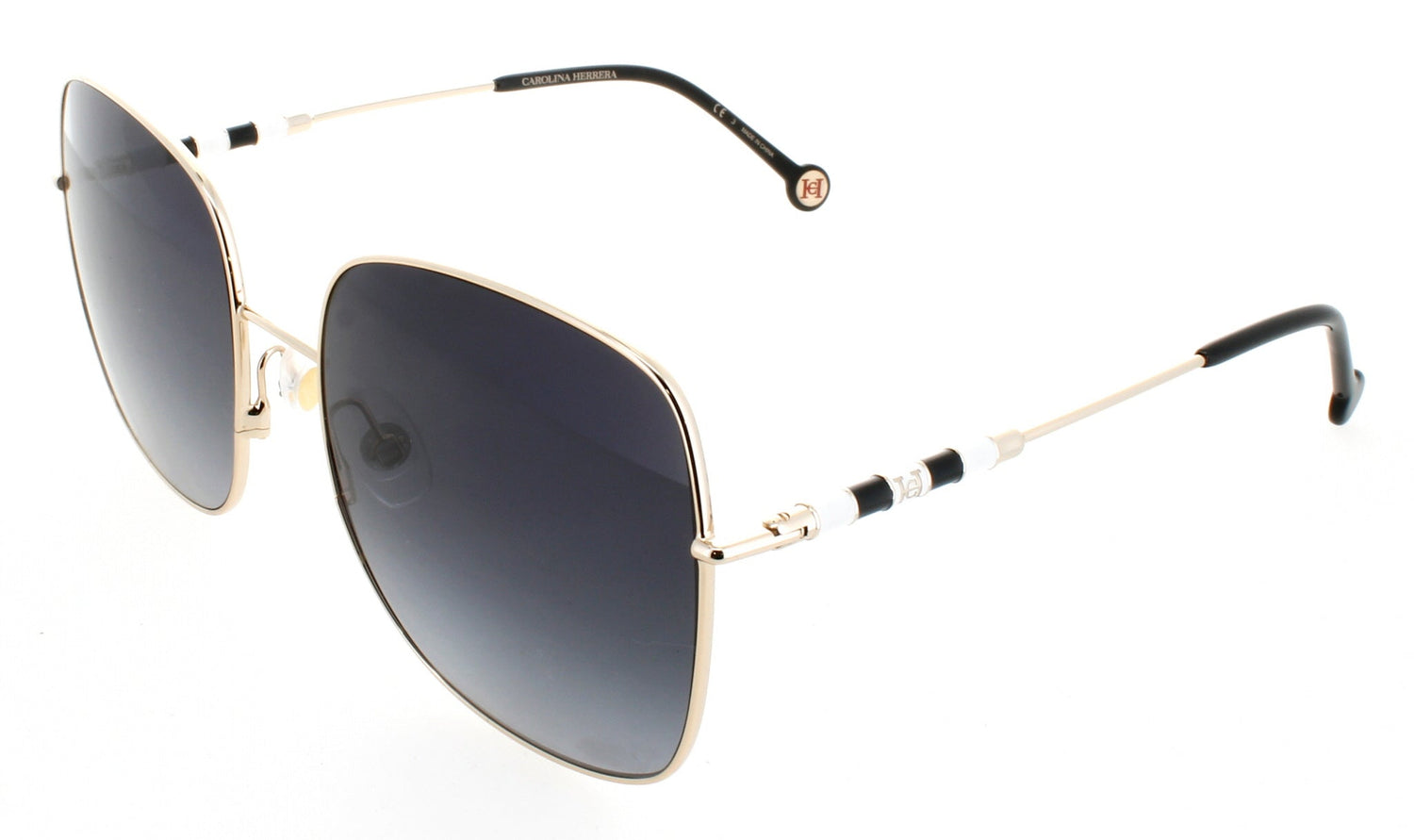 CAROLINA HERRERA CH 0035/S Frame GOLD Lens DARK GREY SHADED