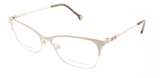 CAROLINA HERRERA CH 0074 Frame GOLD NUDE Lens DEMO