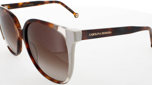 CAROLINA HERRERA CH 0062/S Frame HAVANA IVORY Lens BROWN GRADIENT