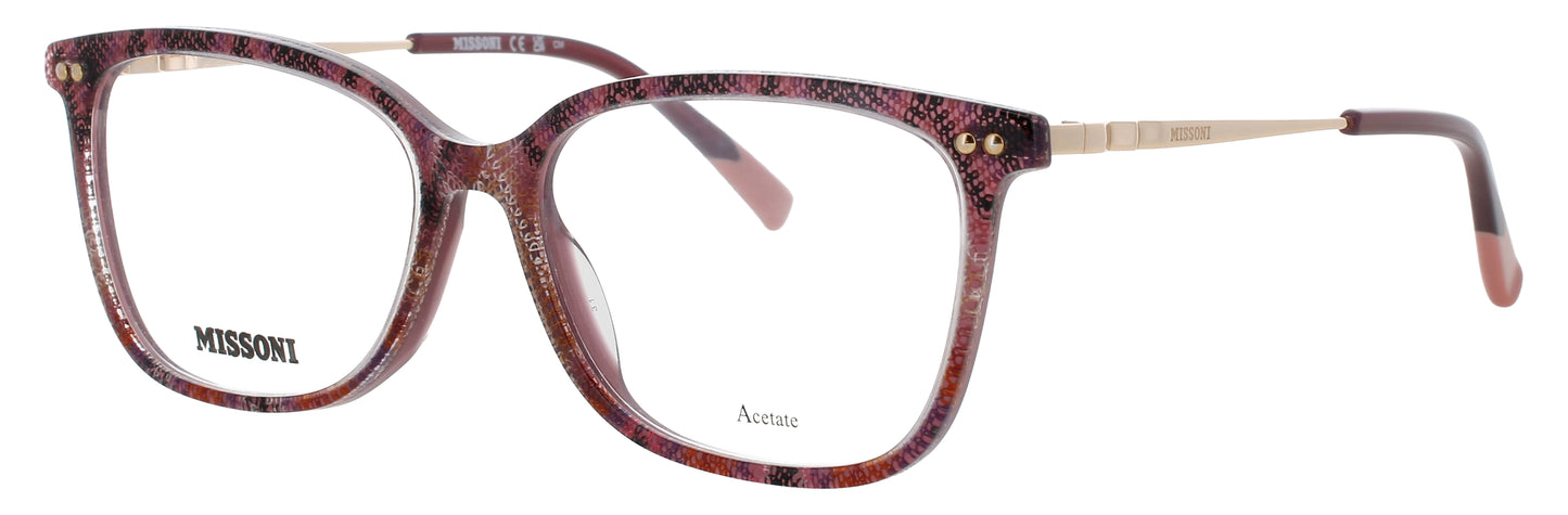 MISSONI MIS-0085 Frame  PATTERN PINK VIOLET Lens DEMO