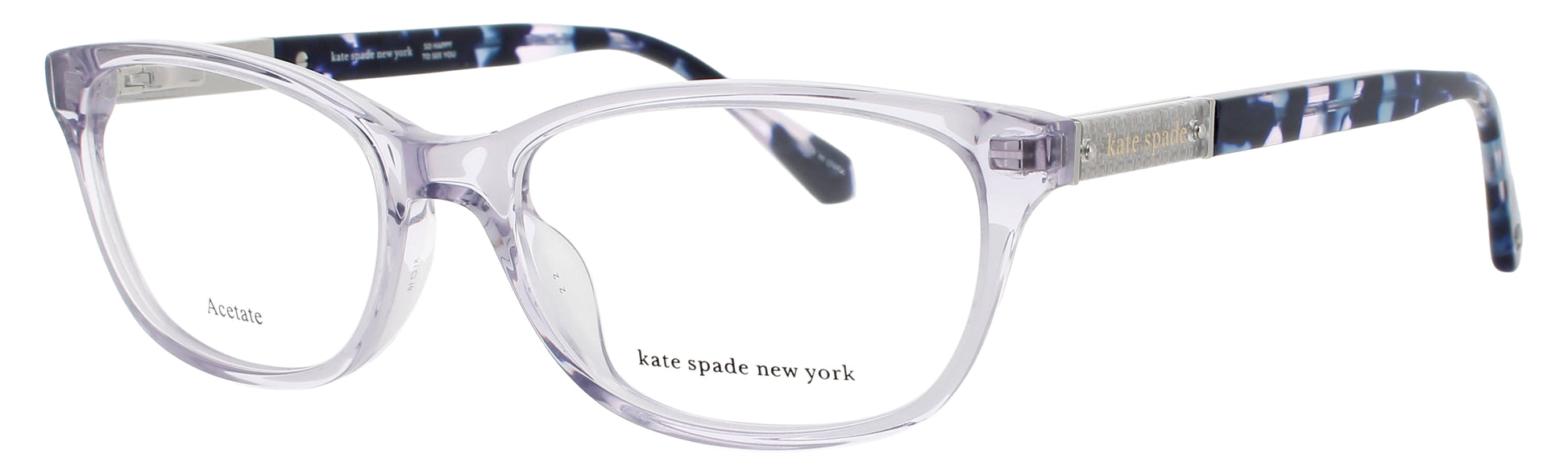 KATE SPADE HAZEN Frame LILAC Lens DEMO