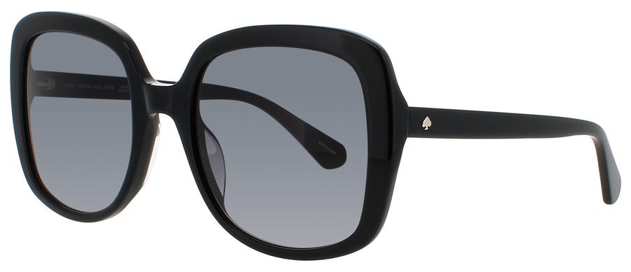 KATE SPADE WENONA/G/S Frame BLACK Lens GREY GRADIENT