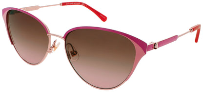 KATE SPADE IANNA/G/S Frame ROSE GOLD Lens BROWN PINK GRADIENT