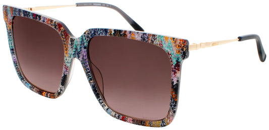 MISSONI MIS 0107/S Frame MULTICOLOR PATTERN Lens PINK SHADED