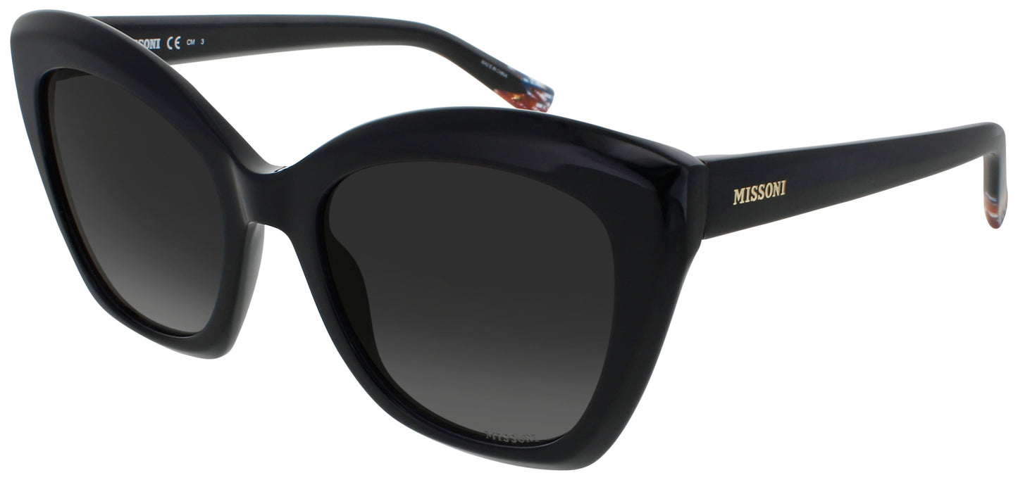 MISSONI MIS 0112/S Frame BLACK Lens DARK GREY GRADIENT