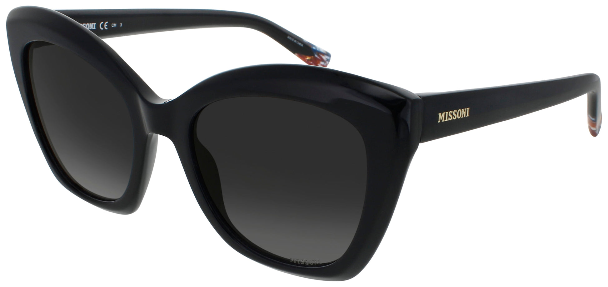 MISSONI MIS 0112/S Frame BLACK Lens DARK GREY GRADIENT