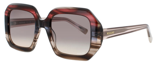 MISSONI MIS 0113/S Frame BROWN HORN RED Lens GREY BROWN GRADIENT