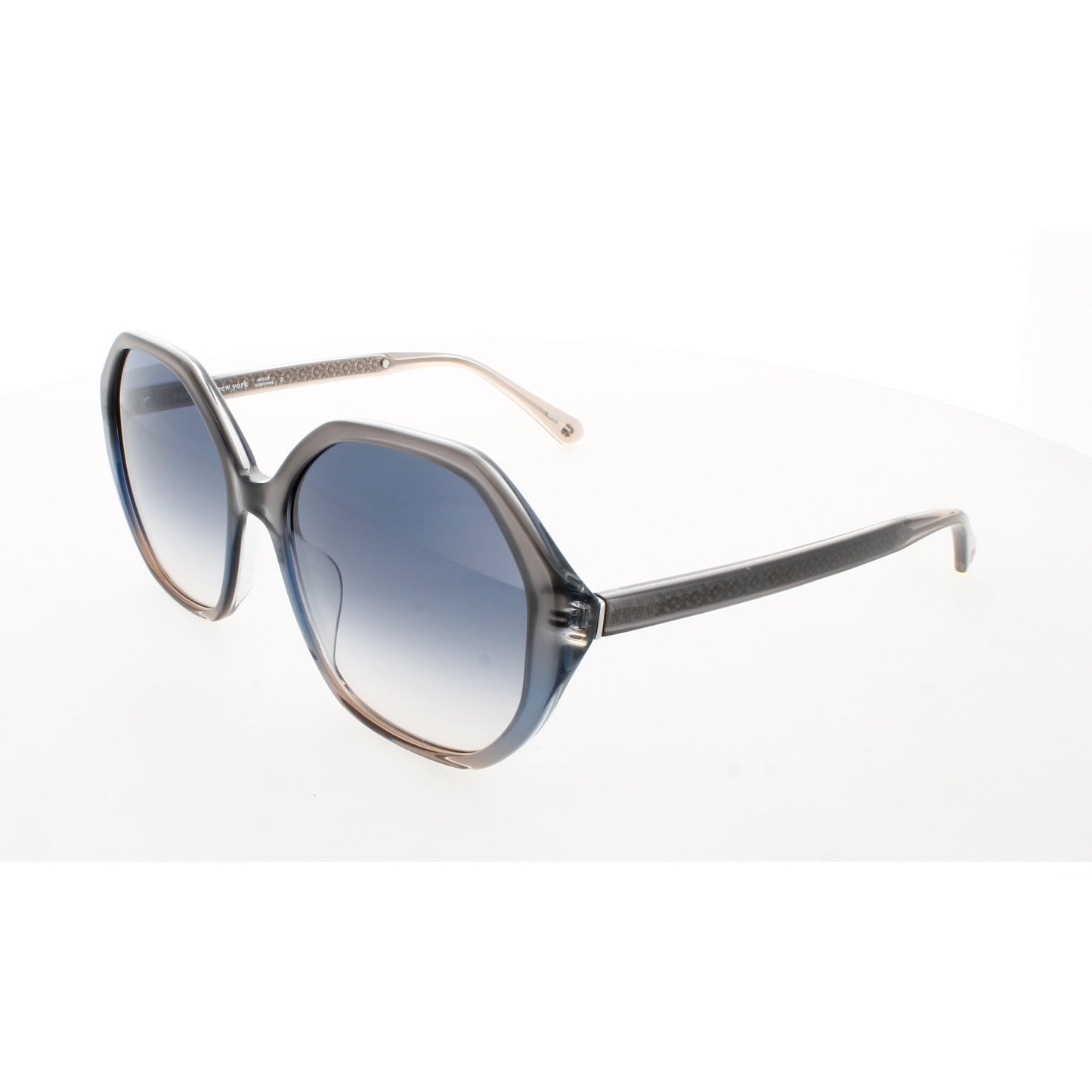 KATE SPADE WAVERLY/G/S Frame BLUE Lens BLUE GRADIENT PEACH