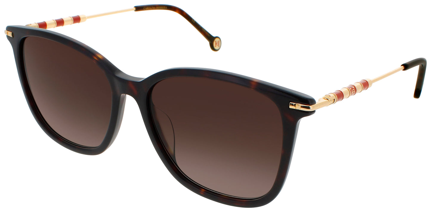 CAROLINA HERRERA HER 0100/G/S Frame HAVANA Lens BROWN GRADIENT