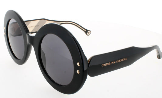 CAROLINA HERRERA HER 0081/S Frame BLACK Lens GREY AZURE