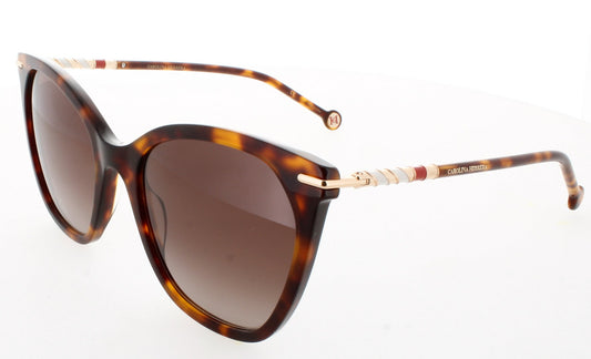 CAROLINA HERRERA HER 0091/S Frame HAVANA Lens BROWN SHADED