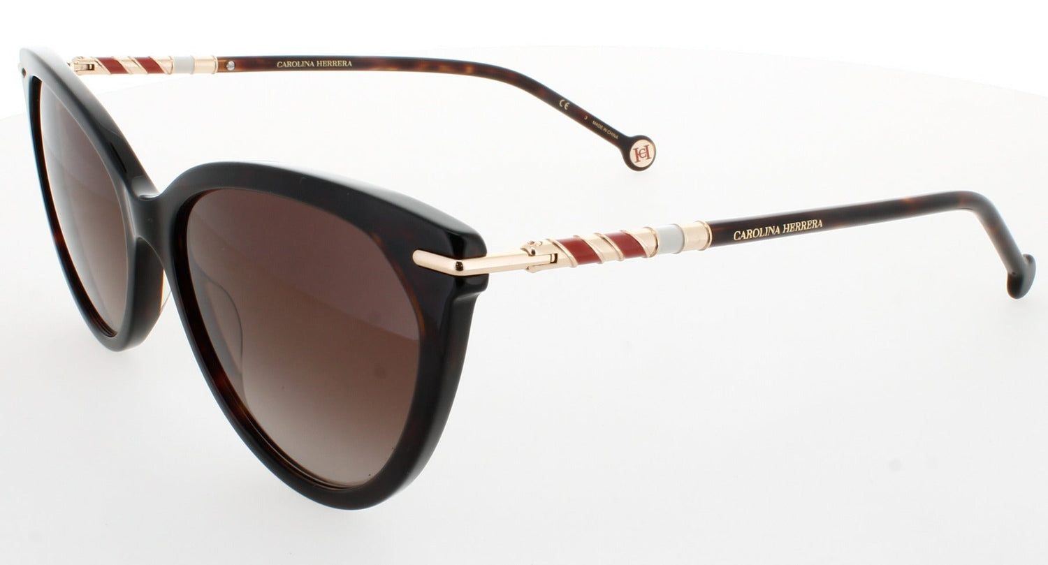 CAROLINA HERRERA HER 0093/s Frame HAVANA Lens BROWN GRADIENT