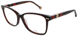 CAROLINA HERRERA HER 0108 Frame HAVANA RED Lens DEMO