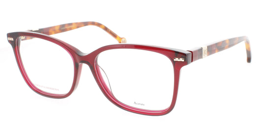 CAROLINA HERRERA HER 0108 Frame BURGUNDY HAVANA Lens DEMO