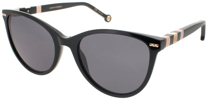CAROLINA HERRERA HER 0107/S Frame BLACK NUDE Lens GREY