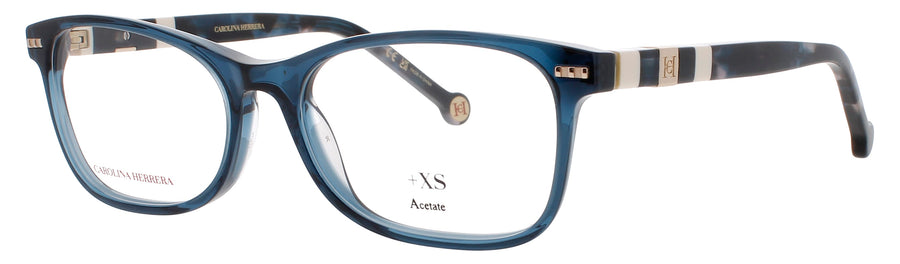CAROLINA HERRERA HER 0110 Frame BLUE/HAVANA Lens DEMO