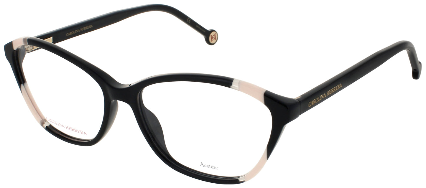 CAROLINA HERRERA HER 0122 Frame BLACK NUDE Lens DEMO