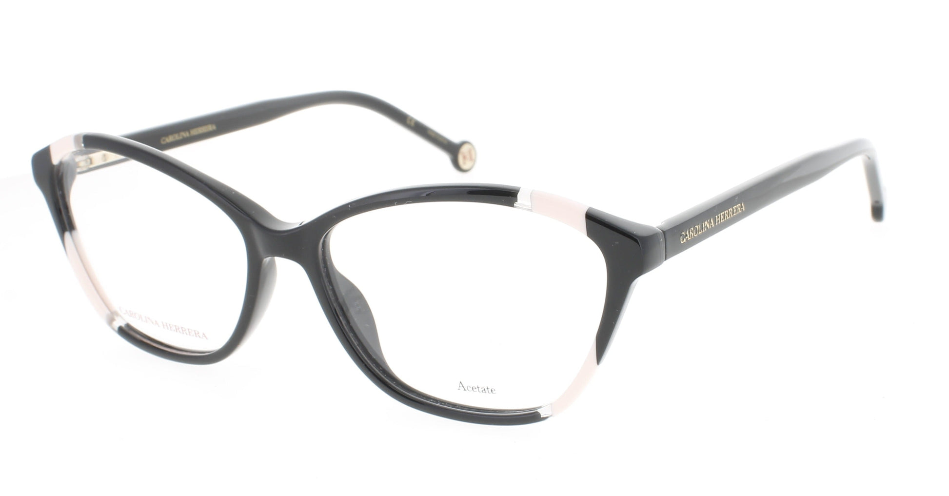 CAROLINA HERRERA HER 0122 Frame BLACK NUDE Lens DEMO