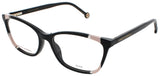 CAROLINA HERRERA HER 0124 Frame BLACK NUDE Lens DEMO