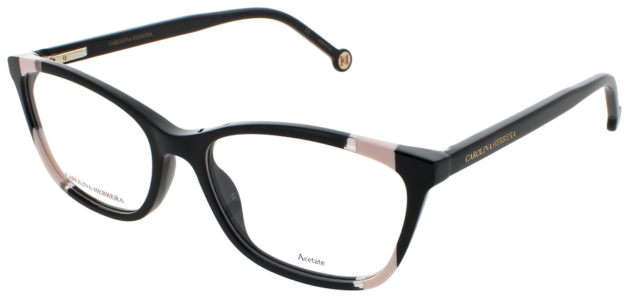 CAROLINA HERRERA HER 0124 Frame BLACK NUDE Lens DEMO