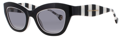 CAROLINA HERRERA HER 0086/S Frame BLACK/WHITE Lens GREY