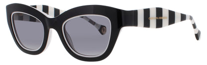 CAROLINA HERRERA HER 0086/S Frame BLACK/WHITE Lens GREY