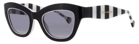 CAROLINA HERRERA HER 0086/S Frame BLACK/WHITE Lens GREY