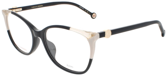 CAROLINA HERRERA HER 0113/G Frame BLACK IVORY Lens DEMO