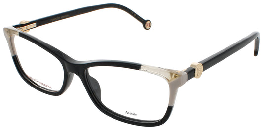 CAROLINA HERRERA HER 0114 Frame BLACK IVORY Lens DEMO