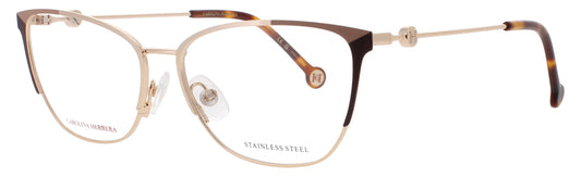 CAROLINA HERRERA HER 0116 Frame GOLD/BROWN Lens DEMO
