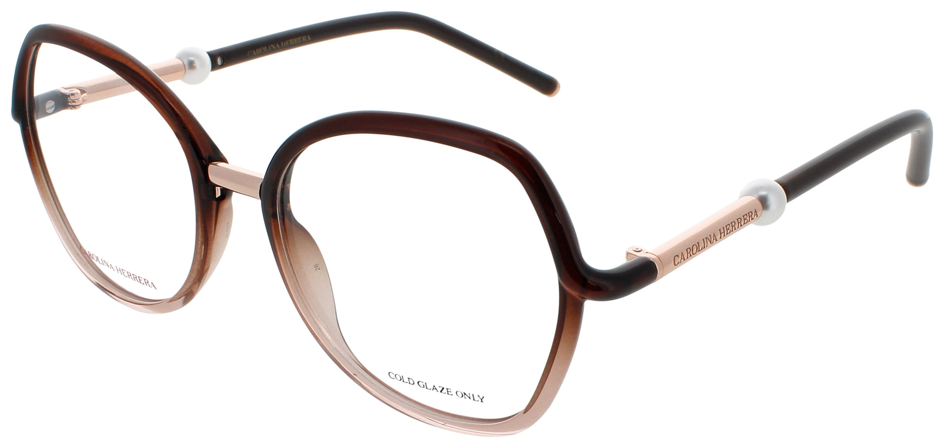 CAROLINA HERRERA HER 0080 Frame BROWN NUDE Lens DEMO
