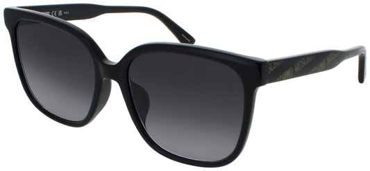 MOSCHINO MOS 134/F/S Frame BLACK PATTERN Lens DARK GREY GRADIENT
