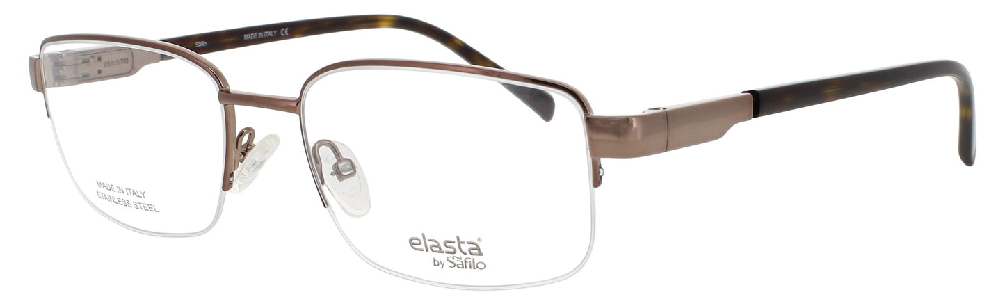 ELASTA E-3126 Frame LIGHT BROWN Lens DEMO