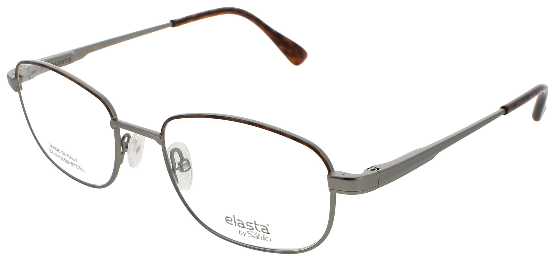 ELASTA E 7252 Frame HAVANA GREY Lens DEMO