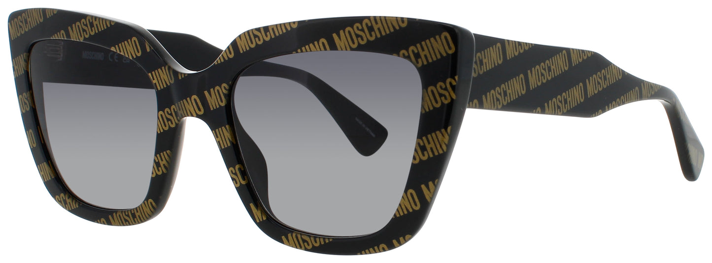 MOSCHINO MOS148/S Frame PATTERNED BLACK Lens GRADIENT GREY