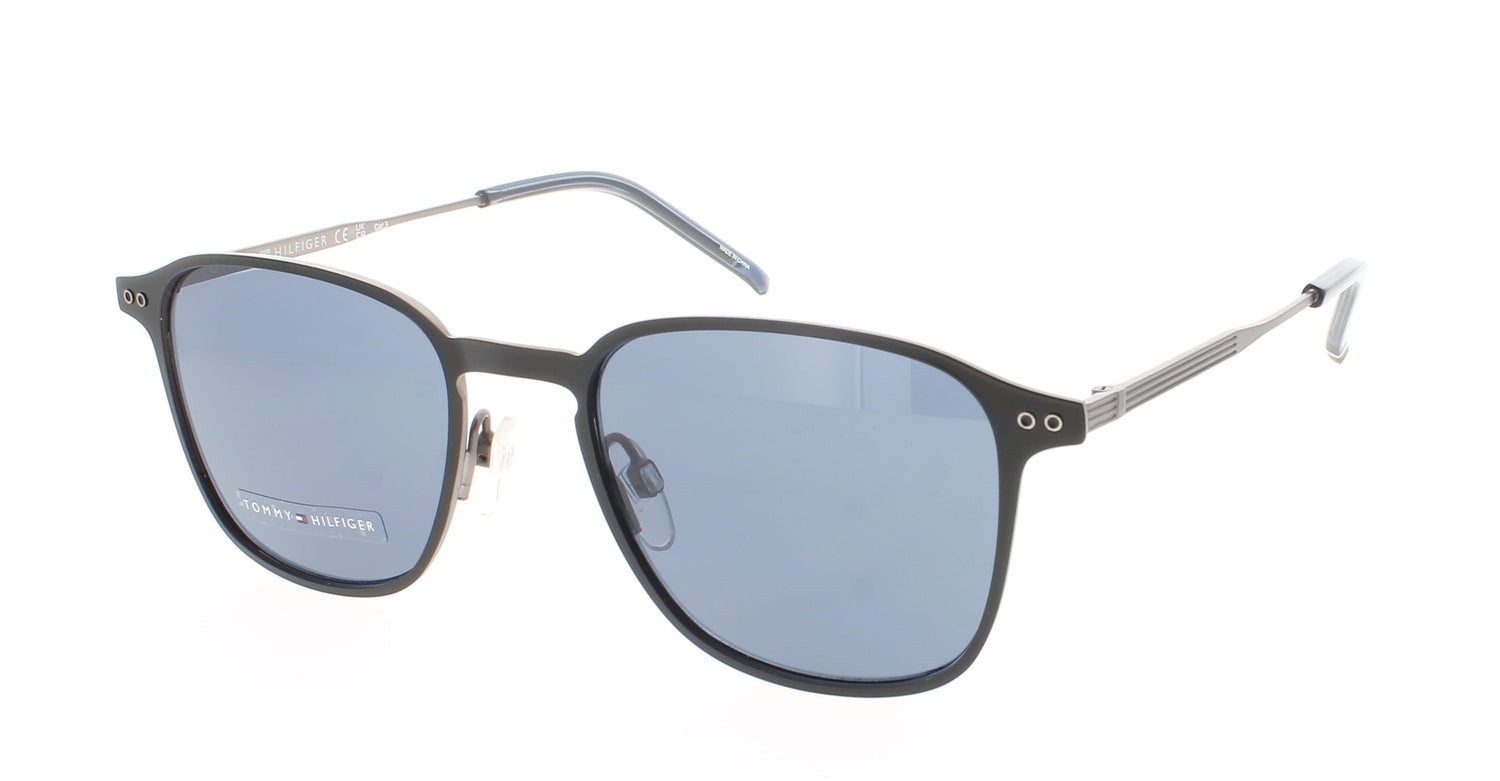 TOMMY HILFIGER TH 1972/S Frame MATTE BLACK DARK RUTHENIUM Lens BLUE