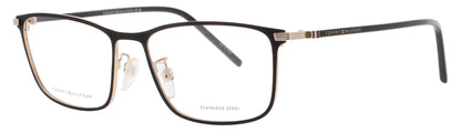 TOMMY HILFIGER TH 2013/F Frame MATTE BLACK GOLD Lens DEMO