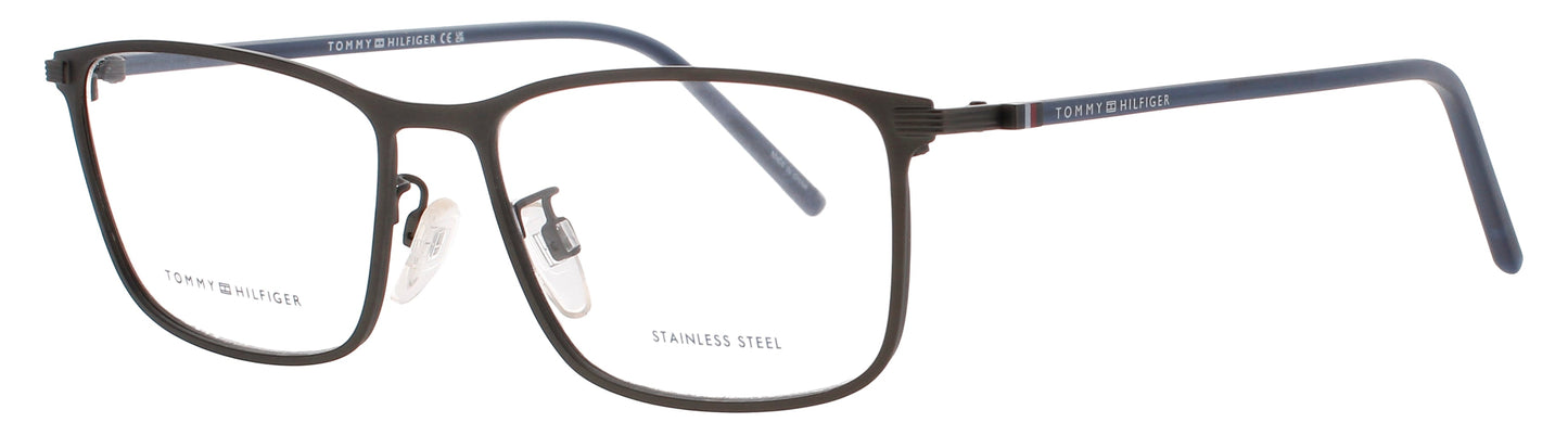 TOMMY HILFIGER TH 2013/F Frame MATTE RUTHENIUM BLACK Lens DEMO