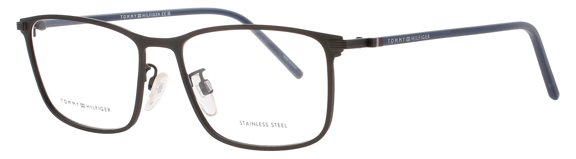 TOMMY HILFIGER TH 2013/F Frame MATTE RUTHENIUM BLACK Lens DEMO
