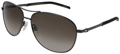 TOMMY HILFIGER TH 2023/S Frame DARK RUTHENIUM Lens BROWN GRADIENT