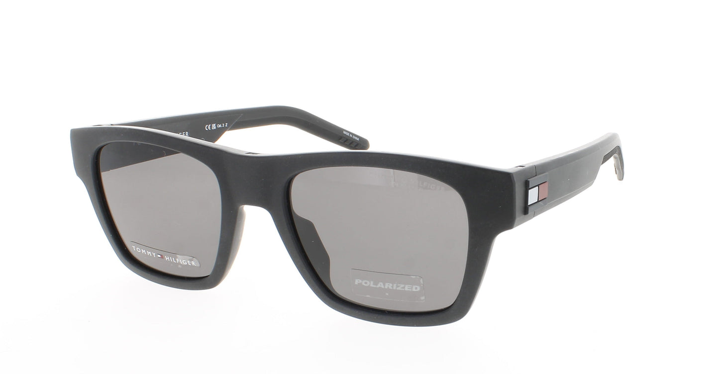 TOMMY HILFIGER TH 1975/S Frame MATTE BLACK Lens GREY POLARIZED